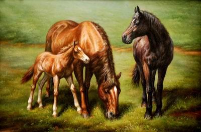 unknow artist Horses 037